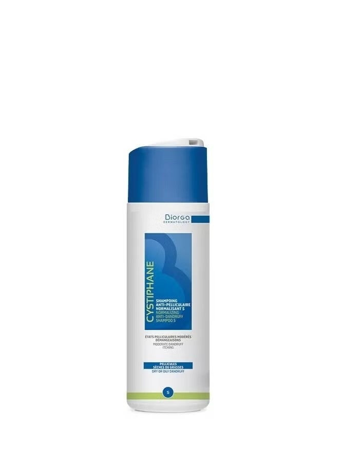 Biorga Cystiphane Normalizing Anti-Dandruff S Shampo for Dry and Oily Dandruff 200 ml - Image 1